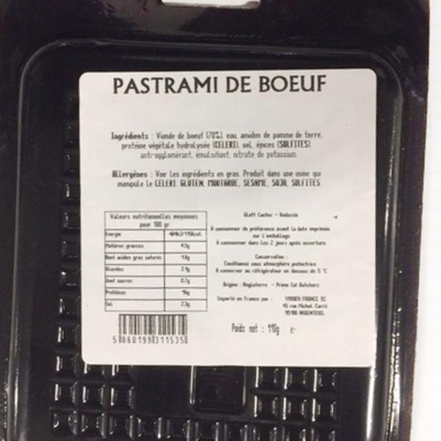5060199311535 - Prime Cut - Pastrami de Boeuf