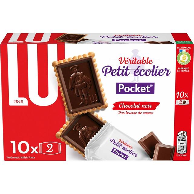 3017760002035 - Lu - Petit écolier Pocket chocolat noir