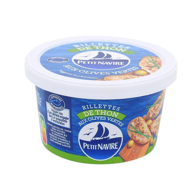 3019089042235 - Petit Navire - Rillettes de Thon aux Olives Vertes