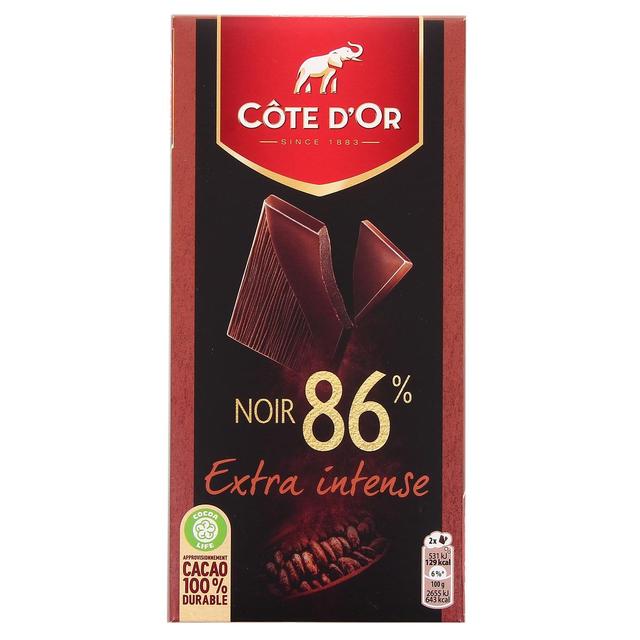 7622400013935 - Côte d'Or - Chocolat Noir brut 86%