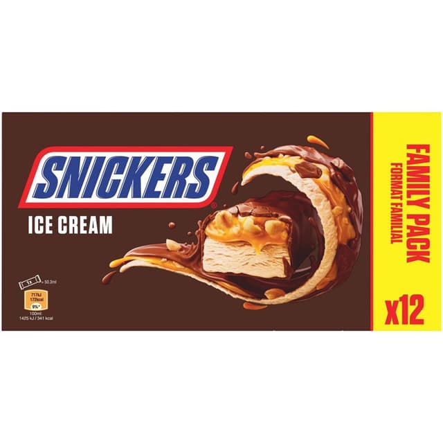 5000159544535 - Snickers - Barres glaçées