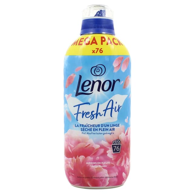 8006530164535 - Lenor - Adoucissant liquide Fresh Air Jardin en Fleur