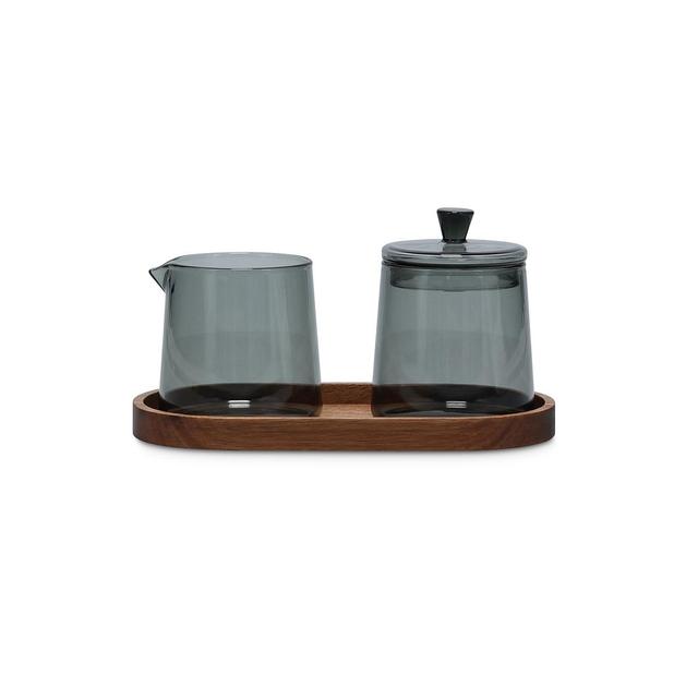 5410595775835 - Collection Luma - Pot à lait et sucrier 22cl gris Luma