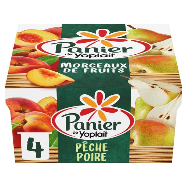 3329770086135 - Panier de Yoplait - Yaourts Pêche Poire
