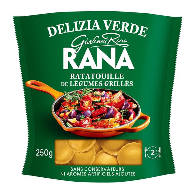 8001665726535 - Giovanni Rana - Ravioli Ratatouille de Légumes grillés