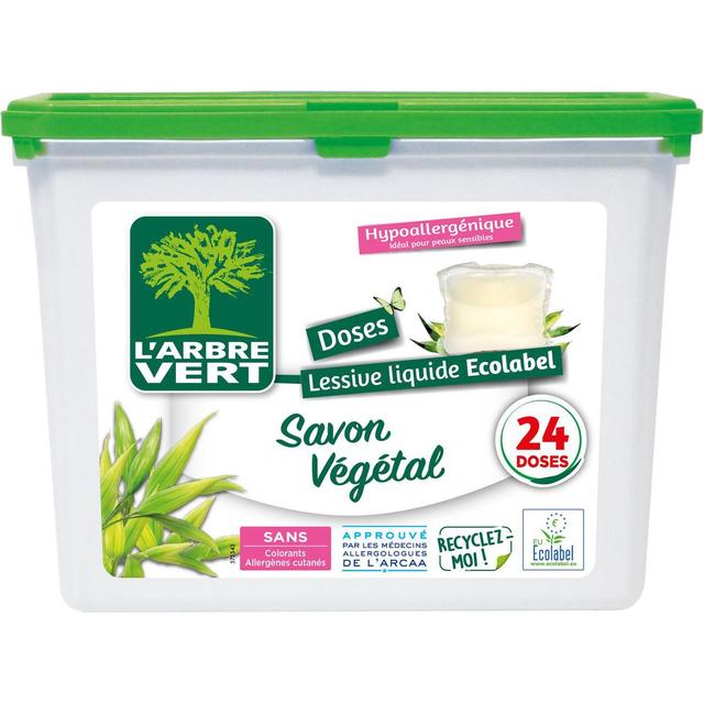 3450601046735 - L'arbre Vert - Lessive au savon végétal hypoallergénique