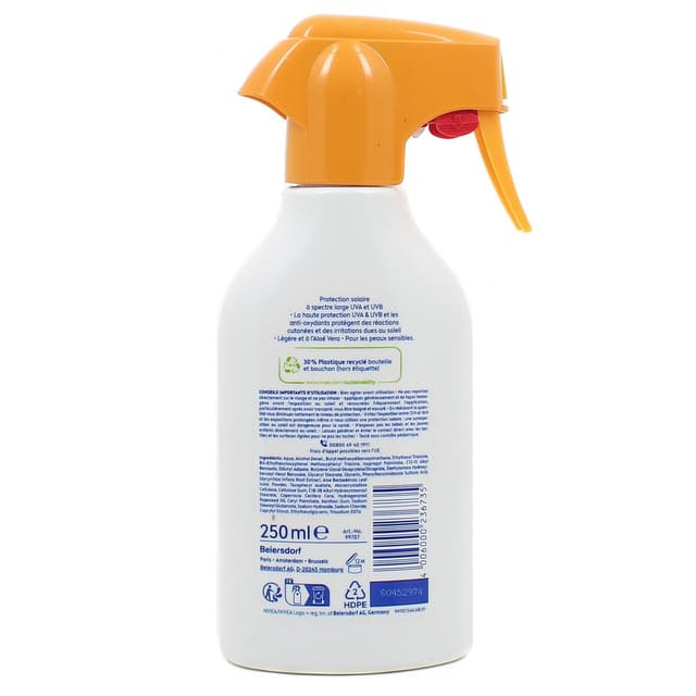 4006000236735 - Nivea - Crème solaire sensitive 50+