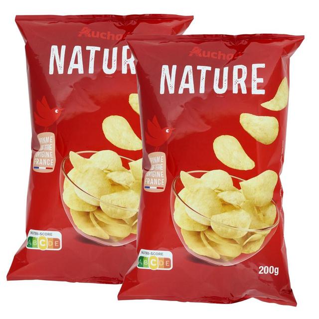 2050000408335 - Auchan - Chips nature