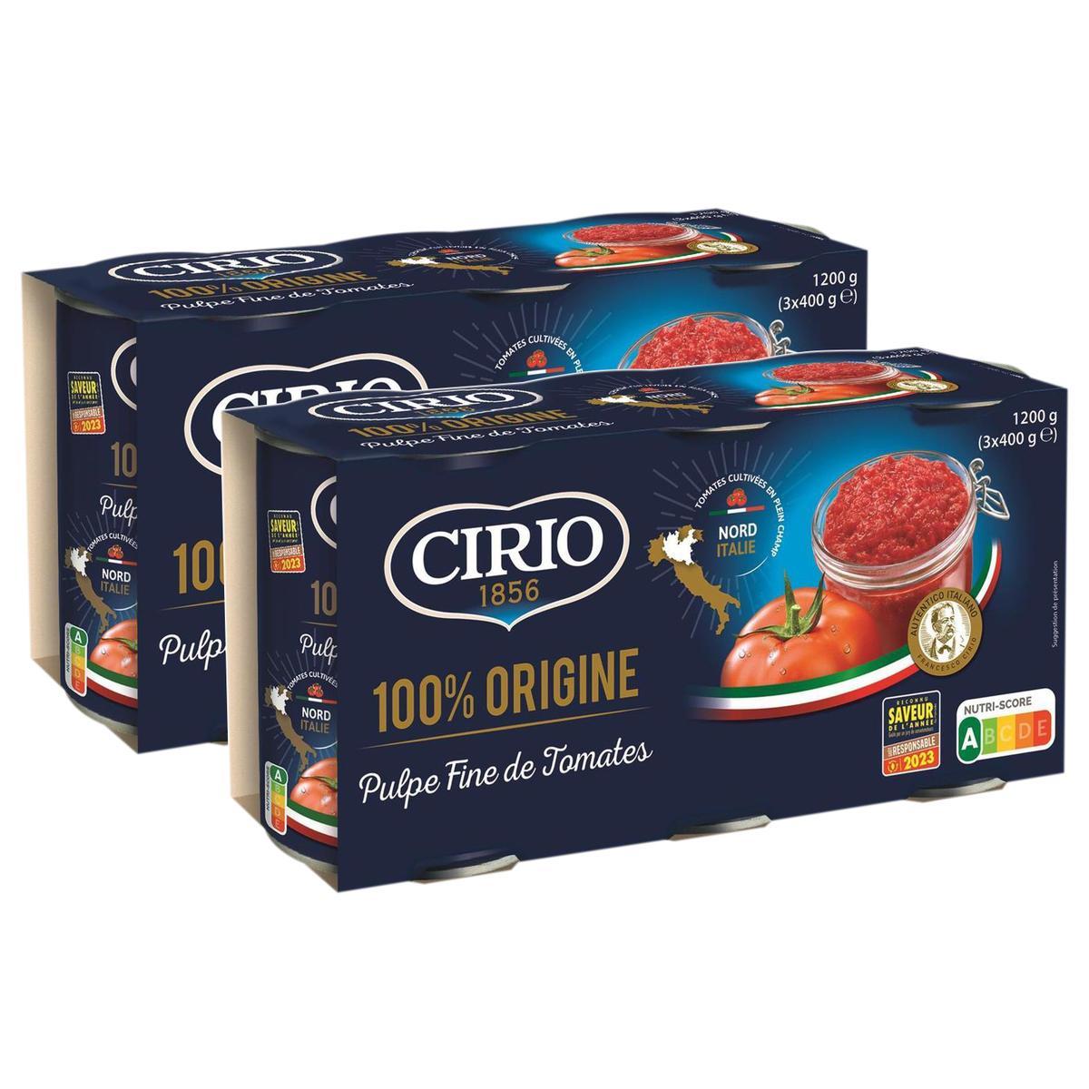 2050000318535 - Cirio - Pulpe fine de tomates - Polpa fine