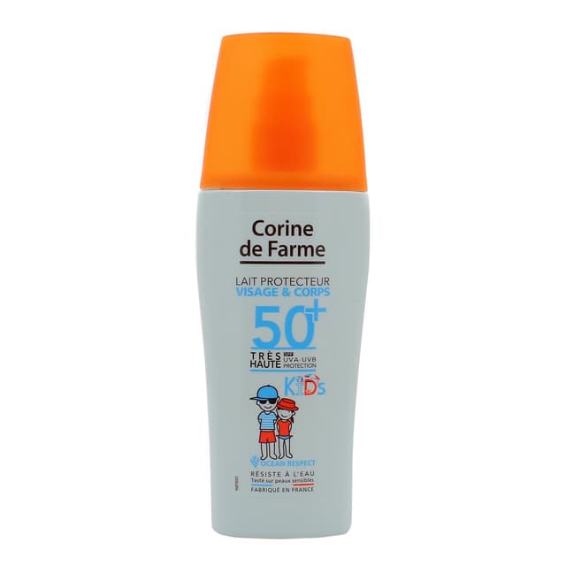 3468080009035 - Corine de Farme - Crème Solaire Lait Visage Et Corps Spf50+ Kids