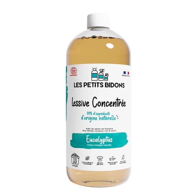 3701300500036 - Les Petits Bidons - Lessive liquide concentré eucalyptus