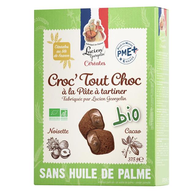 3572420000436 - Lucien Georgelin - Céréales Croquante Fourrée Chocolat BIO