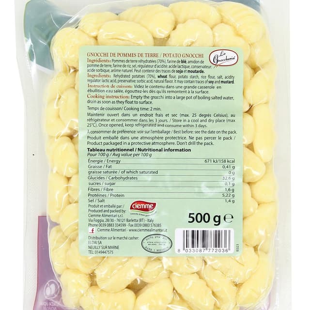 8033087772036 - La Gnoccheria - Gnocchi pommes de terre