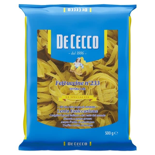 8001250152336 - De Cecco - Pâtes Fettucine en nids N°233 premium