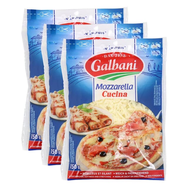 2050000422836 - Galbani - Mozzarella râpé Santa Lucia