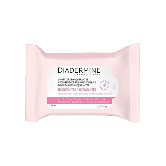 4015000503136 - Diadermine - Lingettes démaquillantes hydratantes visage et yeux