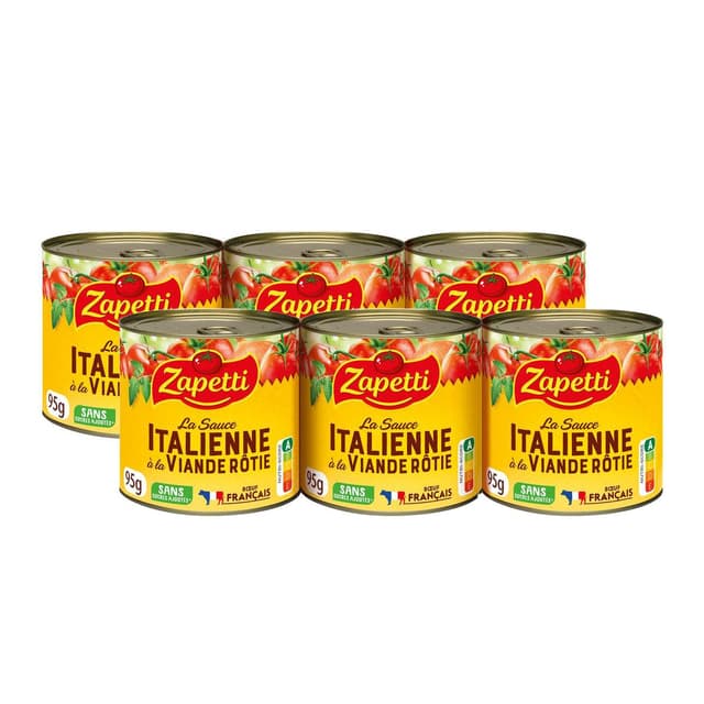 2050000405136 - Zapetti - Sauce Italienne à la viande rôtie