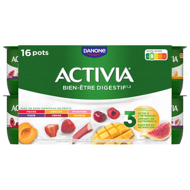 3033491325236 - Activia - Yaourt aux fruits
