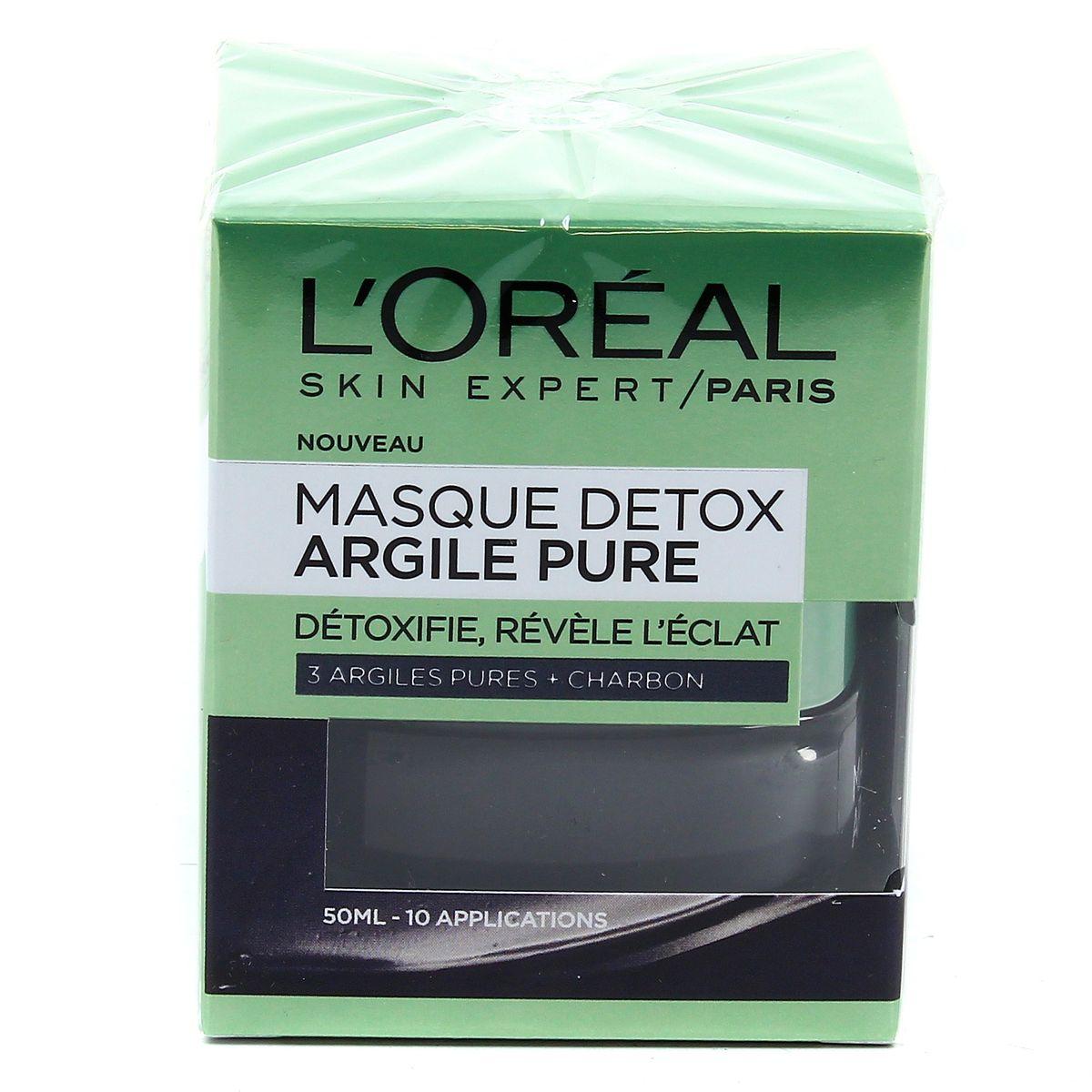 3600523306336 - L'Oréal - Masque visage détox à l'argile pure