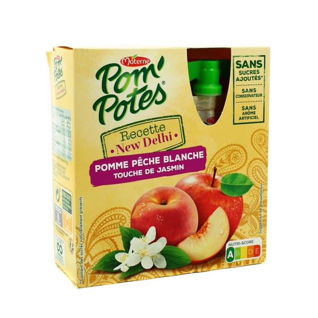 3021761207436 - Materne - Pom'potes New Delhi pommes pêche blanche touche de jasmin