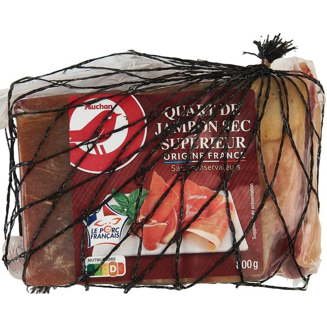 3596710507436 - Auchan - Quart de Jambon Sec Supérieur