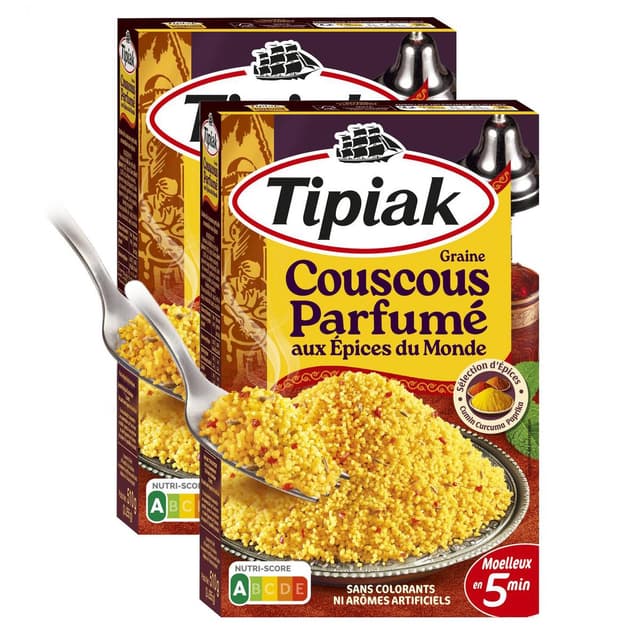 2050000418136 - Tipiak - Couscous Parfumé aux épices du monde