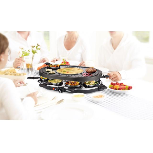8712836319936 - Princess - Appareil à raclette 8 personnes 1200w + gril - 162700-01-001 