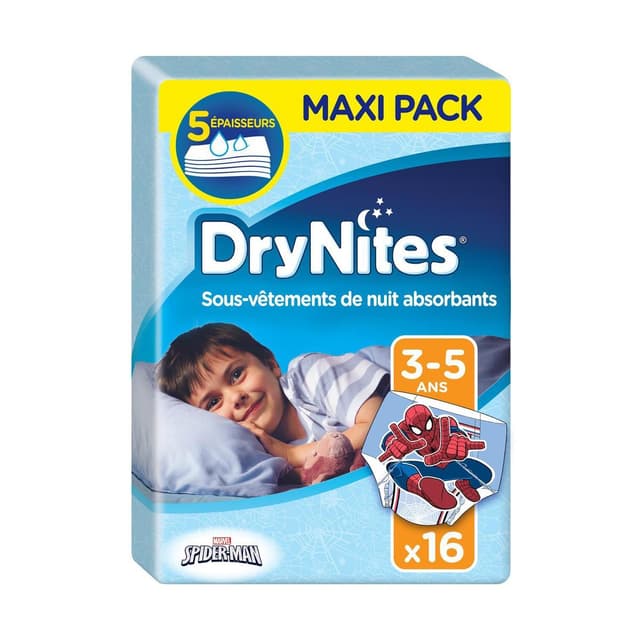 5029053560137 - Huggies Dry Nites - Pyjama pants Dry nites Garçon 3/5 ans - 16/23kg