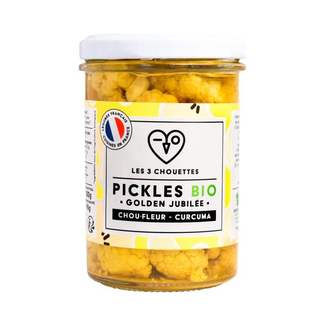 3770007341037 - Les 3 Chouettes - Pickles Choux Fleur Curcuma Bio