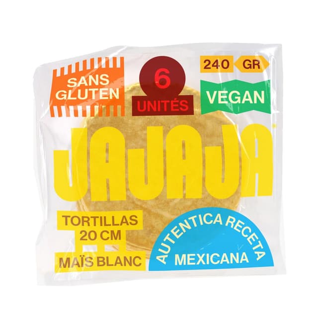 3760153842137 - Jajaja - Tortilla Maïs Blanc