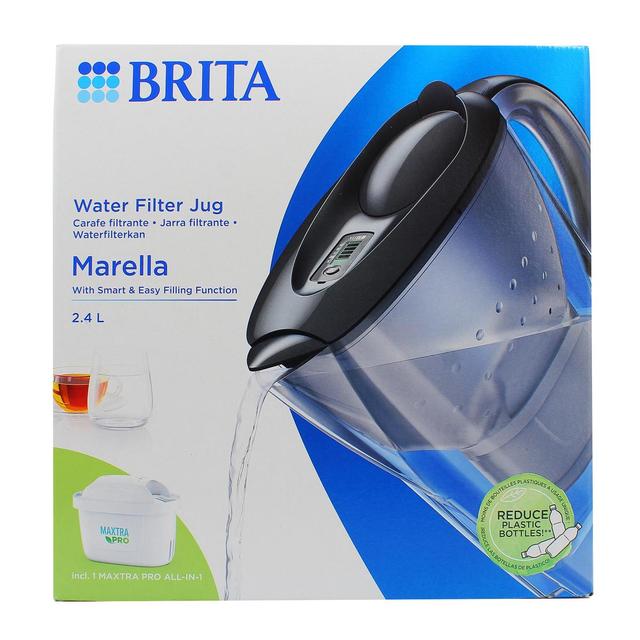 4006387124137 - BRITA - Carafe Filtrante Marella Graphite 2,4 L