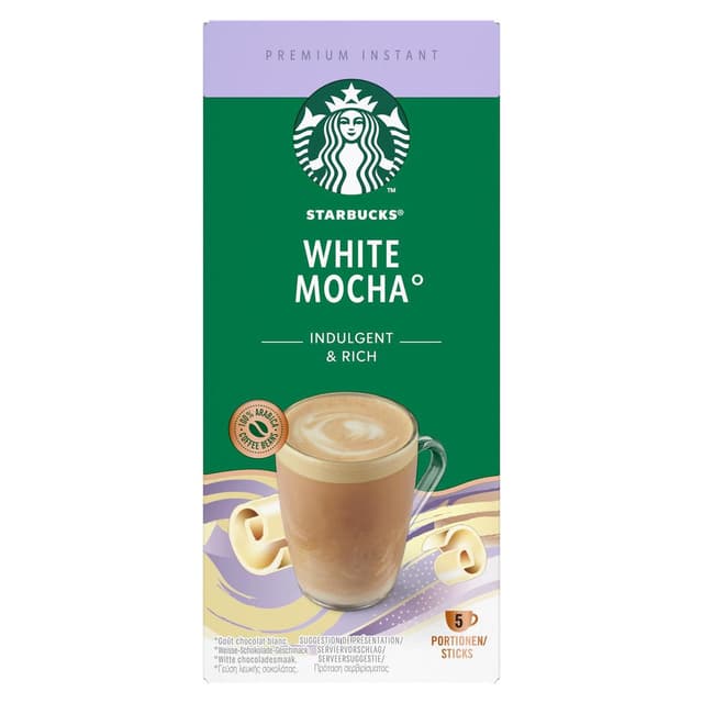 8445290224637 - Starbucks - White Mocha Stick x5