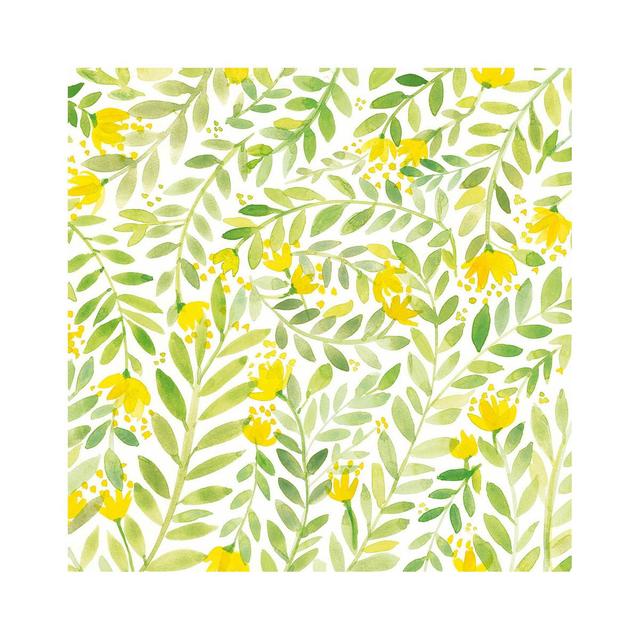 4021766295437 - Paperproducts Design - Serviettes en papier Yellow Blossoms 