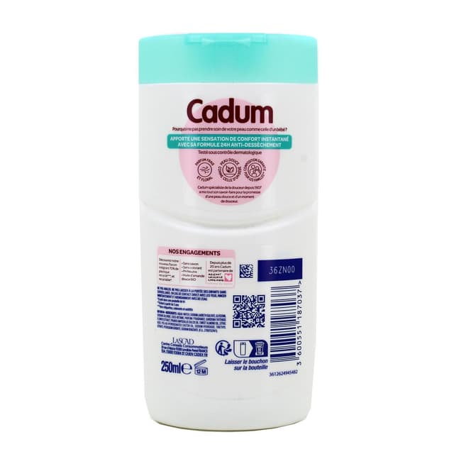 3600551187037 - Cadum - Gel douche Fleur de Tiaré
