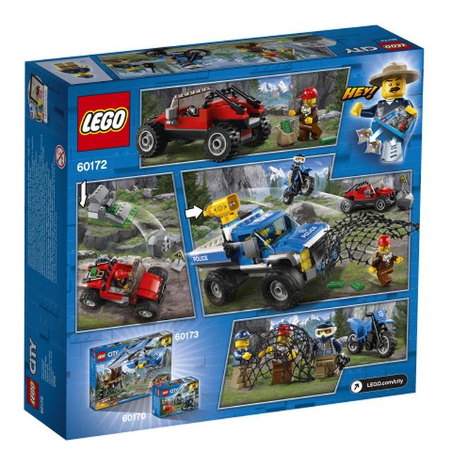 5702016077537 - LEGO® City - 60172- La course-poursuite en montagne