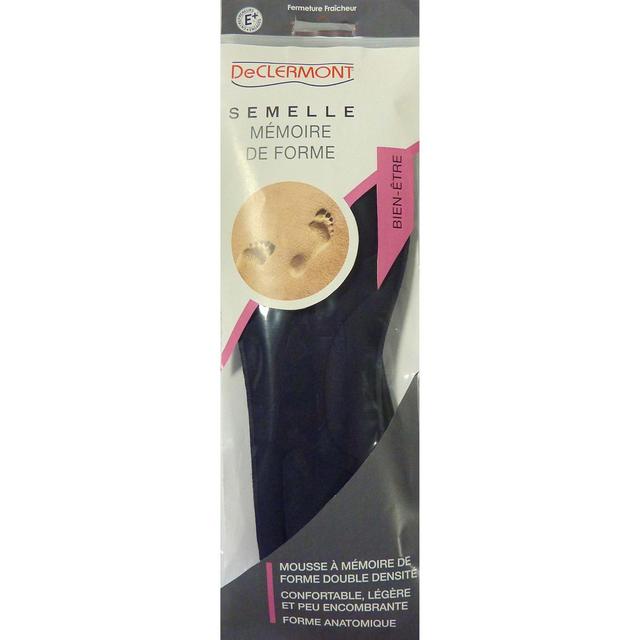 3428070668437 - De Clermont - Semelles à mémoire de forme