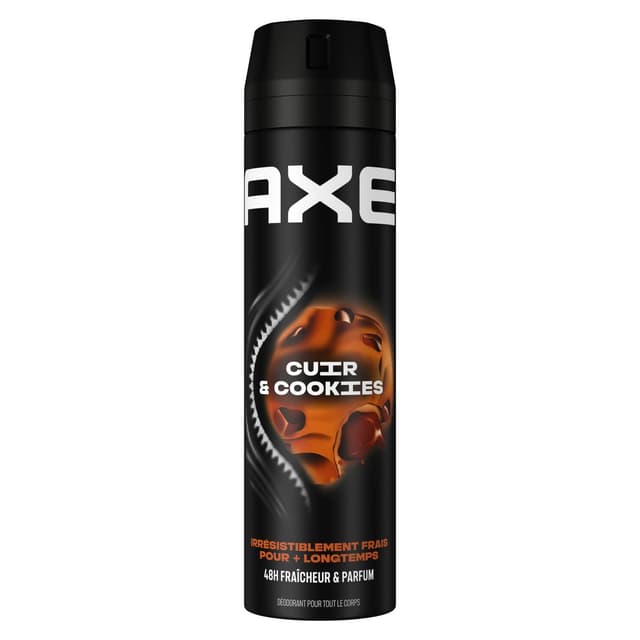 8720181548437 - Axe - Déodorant spray Homme Fraîcheur Cuir Et Cookies Parfum 48h
