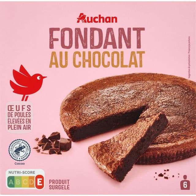 3596710558537 - Auchan - Fondant au chocolat