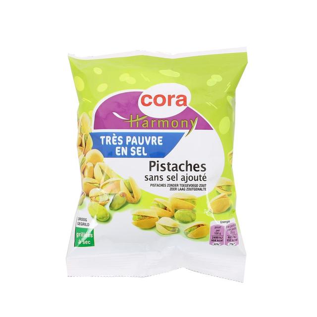3257983989137 - Cora - Pistaches coque sans sel 