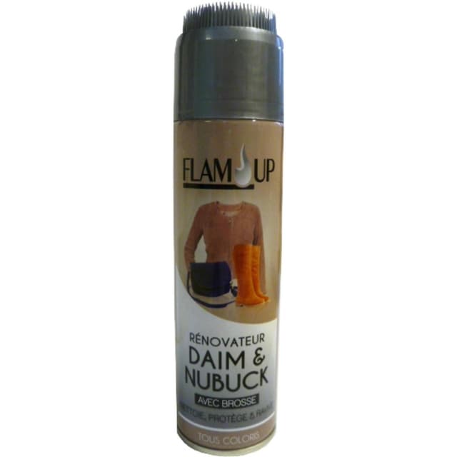 3298960931138 - Flam'Up - Rénovateur daim et nubuck incolore avec brosse
