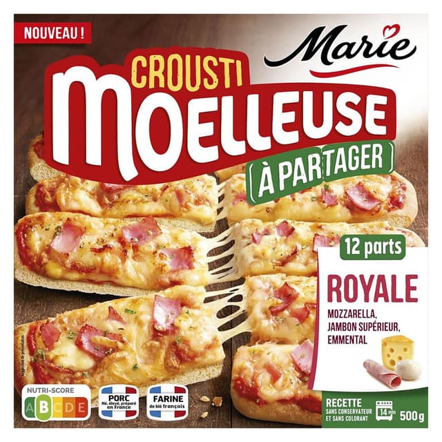 3248830001638 - Marie - Pizza Royale jambon et fromage