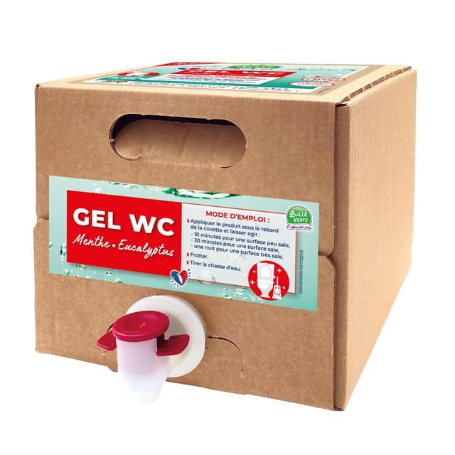 3700147252238 - Bulle Verte - Gel WC menthe Eucalyptus Ecologique Ecocert