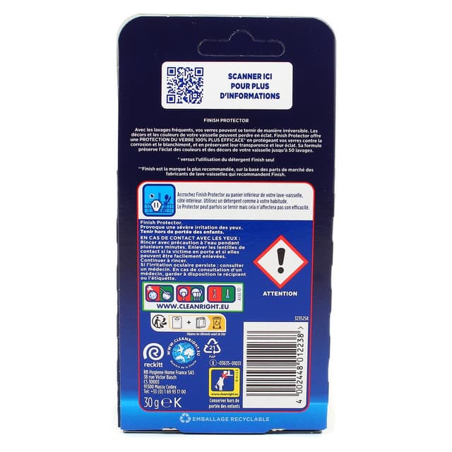 4002448012238 - Finish - Protector pour lave vaisselle