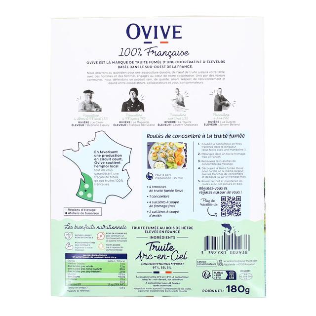 3392780002938 - Ovive - Truite Fumée d'Aquitaine