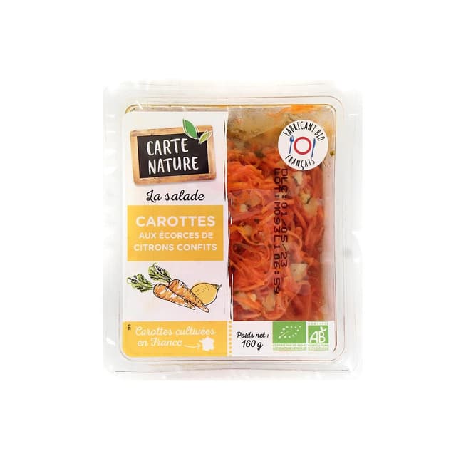3760018883138 - Carte Nature - Salade Andalouse aux Zestes d' Agrumes, Bio