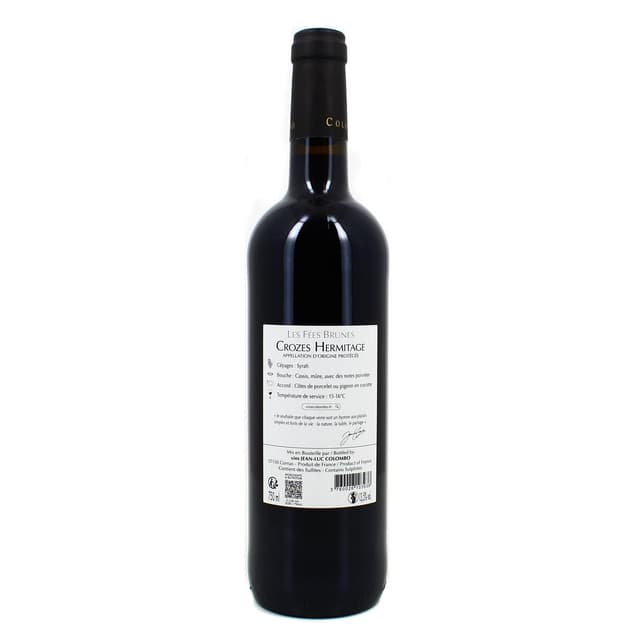 3760026103938 - Crozes-Hermitage Rouge AOC - Fées Brunes Jean Luc Colombo