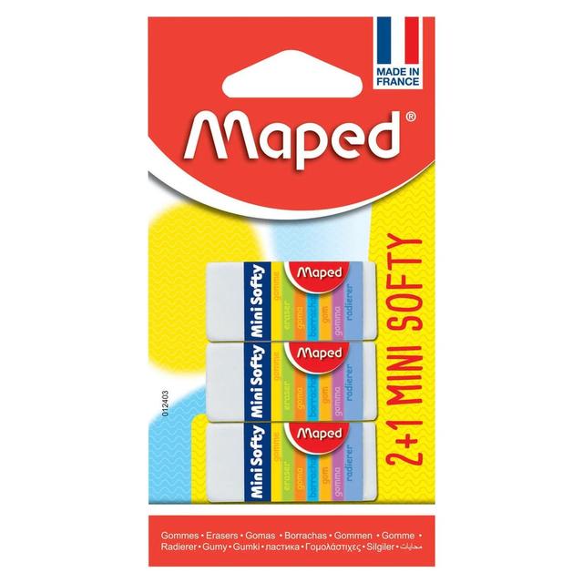 3154140124038 - Maped - Gommes mini softy
