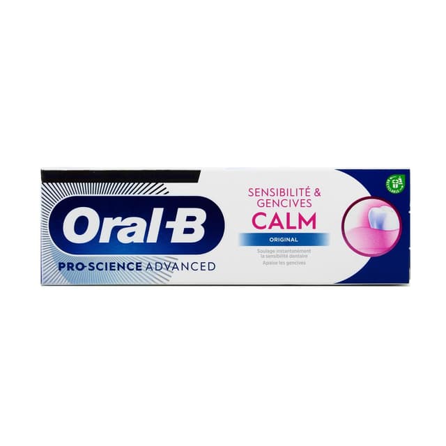 8700216034838 - Oral B - Dentifrice CALM sensibilités & gencives