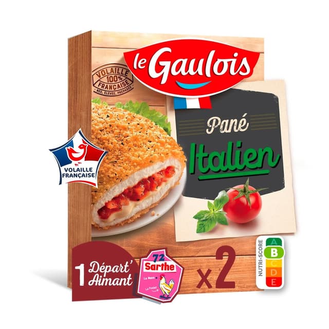 3266980535438 - Le Gaulois - Panés Italien Tomates Cuisinées