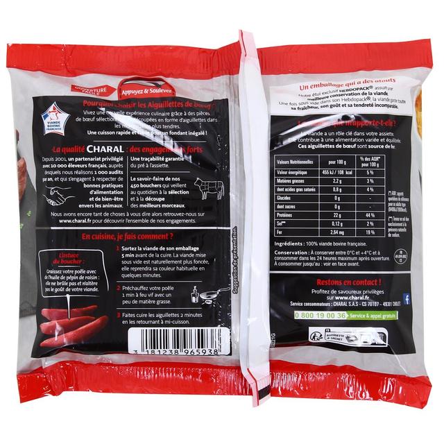 3181238965938 - Charal - Aiguillettes de Boeuf